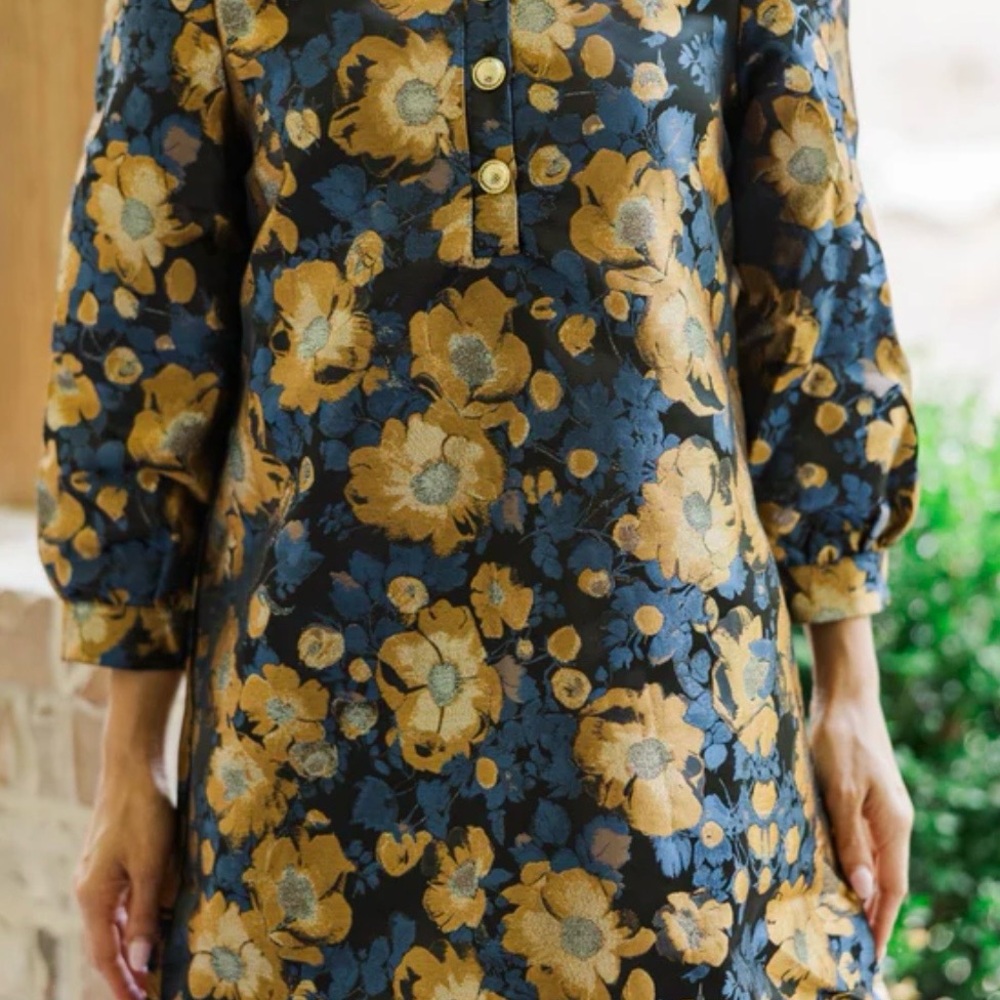 Shop the Mint brocade dress - Picture 2 of 3